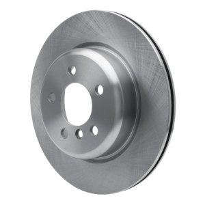 BMW 535D Brake Rotor (1) - Rear - R1 Concepts - Plain - `11-`16